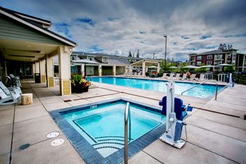 Spa Hot Tub in Camas WA Apartments Near Portland